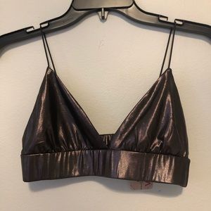 Metallic Bralette ✨🔥